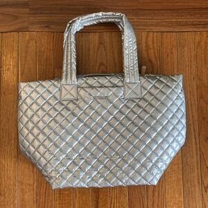 MZ Wallace Metallic Quilted Tote (Brand New, Unused)